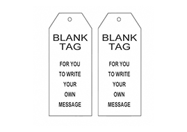 Lockout Tag Tear Proof Double Sided PSP112TP - PS-LOTO